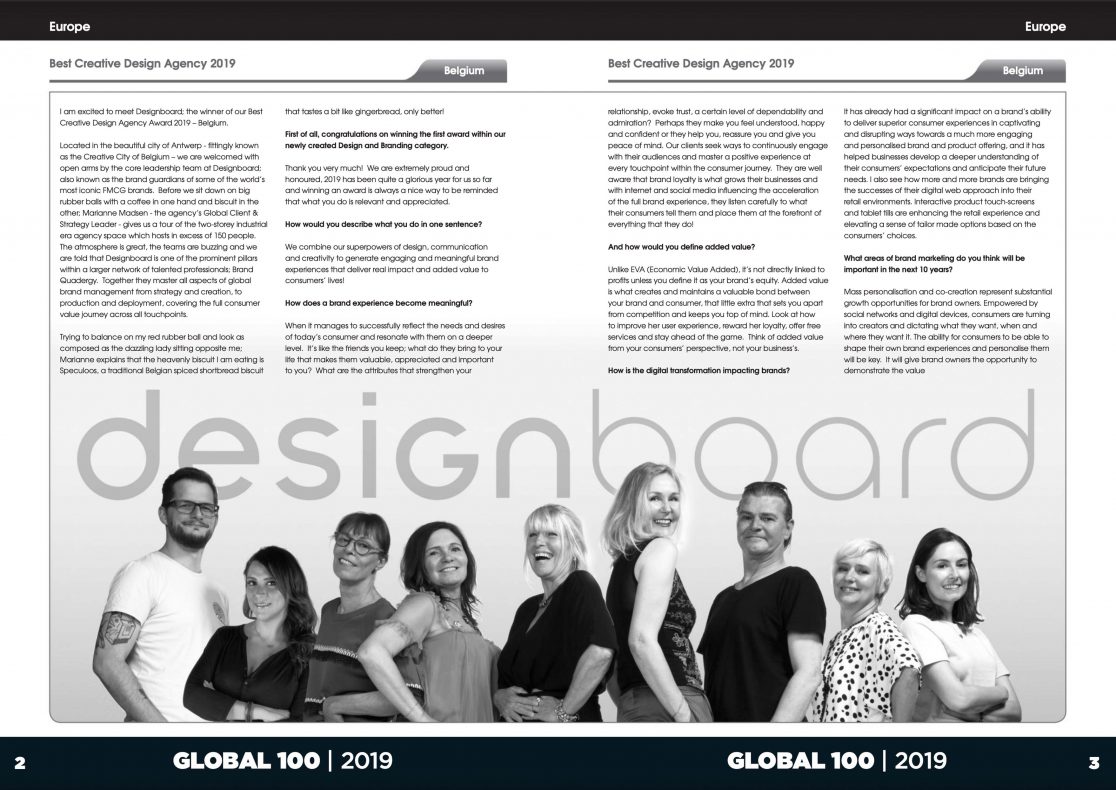 Tijdschrift designboard met magazinefotografie door Katrien Magnus